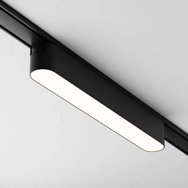 Трековый светильник LED 12Вт Черный IP20 Magnetic track system Radity TR080-1-12W4K-B Technical Maytoni — фото 4