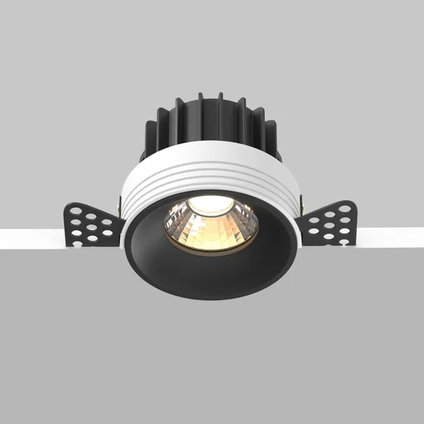 Встраиваемый светильник LED 12Вт Черный IP20 Downlight DL058-12W3K-TRS-B Technical Maytoni — фото 4