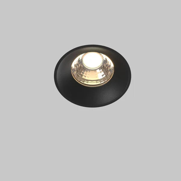 Встраиваемый светильник LED 12Вт Черный IP20 Downlight DL058-12W3K-TRS-B Technical Maytoni — фото 3