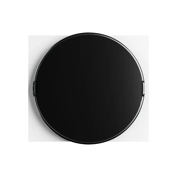 Корпус ArtShell Round встраиваемый силовой круглый 16 модулей, чёрная дверь из закаленного стекла EKF — фото 4