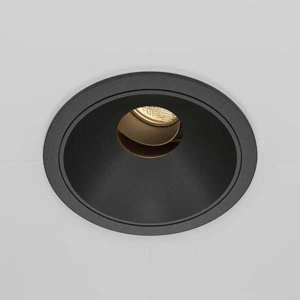 Встраиваемый светильник LED 10Вт Черный IP20 Downlight DL057-10W3K-B Technical Maytoni — фото 4