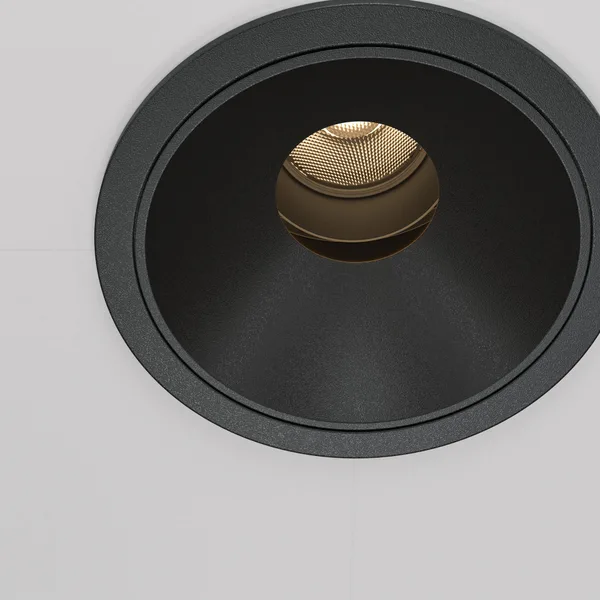 Встраиваемый светильник LED 10Вт Черный IP20 Downlight DL057-10W3K-B Technical Maytoni — фото 2