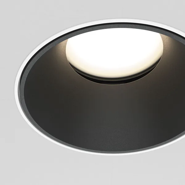 Встраиваемый светильник 1*GU10 10Вт Бело-черный IP20 Downlight DL051-U-2WB Technical Maytoni — фото 2