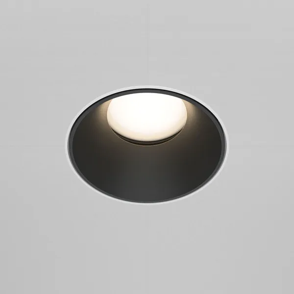Встраиваемый светильник 1*GU10 10Вт Бело-черный IP20 Downlight DL051-U-2WB Technical Maytoni — фото 4