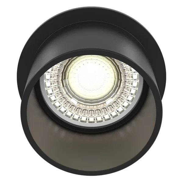 Встраиваемый светильник 1*GU10 50Вт Черный IP20 Reif DL050-01B Technical Maytoni